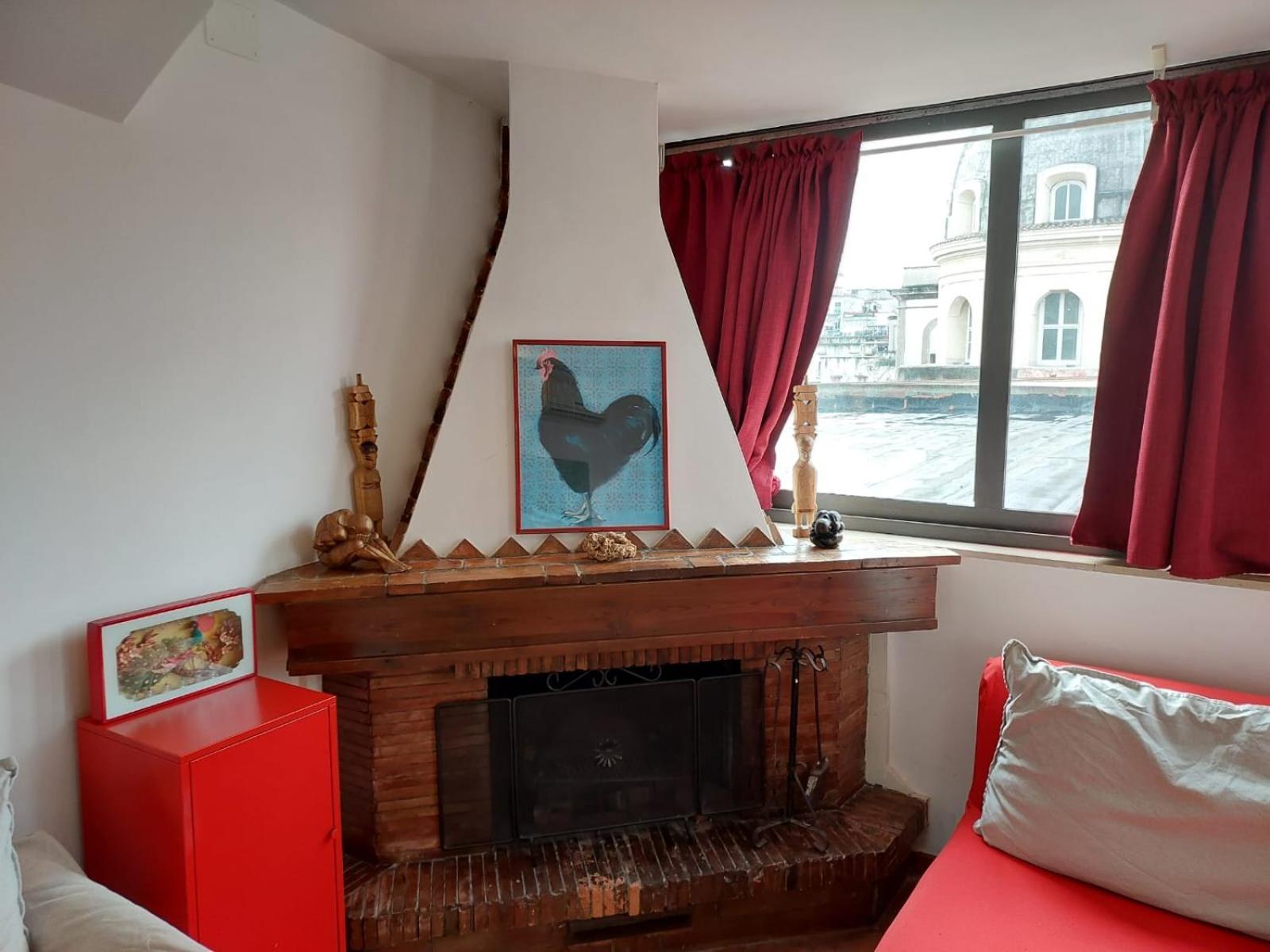 Historical With Panoramic Terrace Apartment Naples